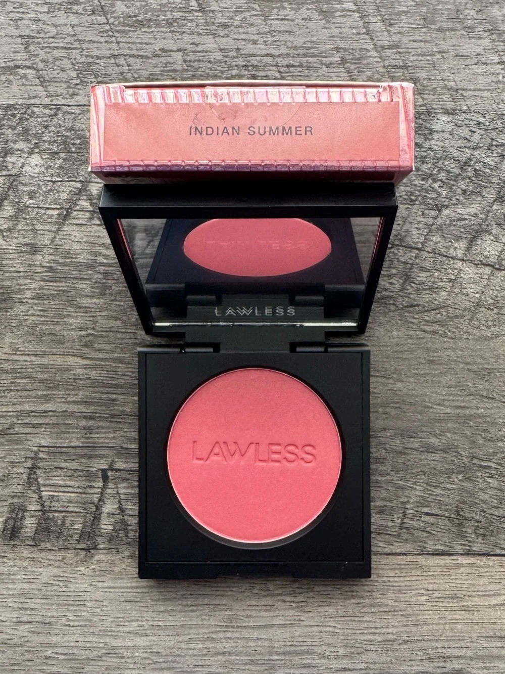Lawless Make Me Blush Talc-Free Velvet Blush - Indian Summer (NIB)